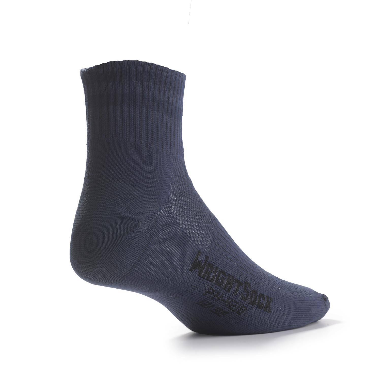 BLUE WRIGHTSOCK CUSHIONED DLX ANKLE LENGTH SOCK